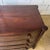 Early 20th Century Antique Mahogany Bow Front Dresser For Sale - Image 5 of 11