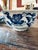 Fitz and Floyd Vintage Japanese Blue & White Floral Bowl – Fuku Mark For Sale - Image 4 of 8
