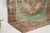 1970s Vintage Turkish Handmade Wool Cotton Green Area Rug For Sale In San Francisco - Image 6 of 12