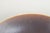 Brown Glazed Studio Ceramic Bowl with Light Rim by Berndt Friberg for Gustavsberg, 1965 For Sale - Image 3 of 5