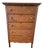 Antique Quarter-Sawn Tiger Oak Tall Chest / Highboy, C. 1905–1915, Five Drawer Dresser For Sale
