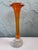 Aseda Glasbruk 1960s Swedish Åseda Glasbruk Orange Art Glass Bud Vase, Attributed to Bo Borgström For Sale - Image 4 of 11