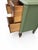 Antique Art Deco Vanity With Three-Panel Mirror and Matching Bench For Sale - Image 10 of 18
