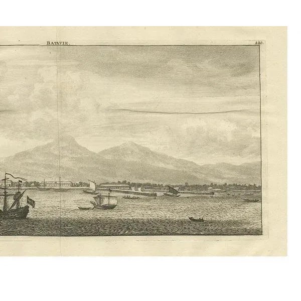 De Bruyn, Batavia, 1714, Print For Sale - Image 4 of 5