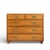 Baker Cherry and Brass Campaign 5 Drawer Dresser This highboy measures: 38 wide x 19 deep x 30.75 inches high ABOUT...