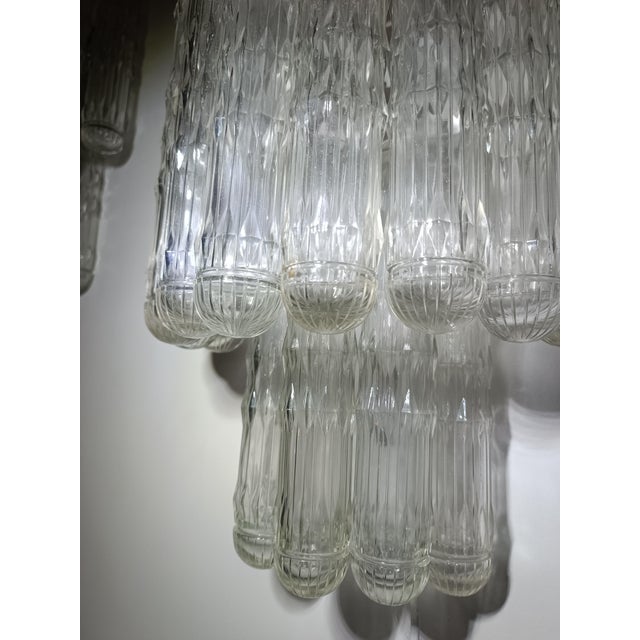 Murano Glass Light Fixtures by Venini, 1970s, Set of 3 For Sale - Image 11 of 18