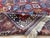 Kazak Rug 8'9" X 12'5" Red Wool Tribal Geometric Hand-Knotted Oriental Carpet For Sale - Image 14 of 15