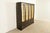 Baker Furniture Company Baker Furniture French Regency Louis XVI Carved Walnut and Parcel Gilt Lighted Breakfront Bookcase Cabinet, Circa 1960s For Sale - Image 4 of 14