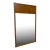 Mid Century John Widdicomb Walnut Mirror For Sale