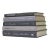 Decorative Books - Granite Book Stack - 5 Grey Books For Sale