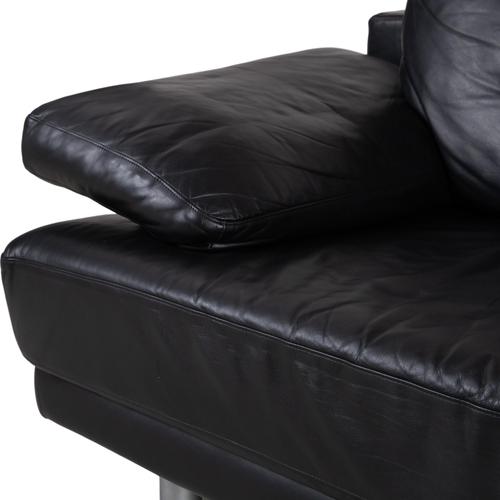 355 Three-Seater Sofa in Leather from Rolf Benz For Sale - Image 6 of 13