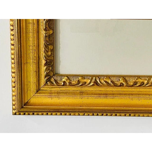 Gold 1900's Delineator Magazine Models' Page Framed and Matted For Sale - Image 8 of 11