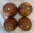 Wood Vintage Mid-Century Benjamin & Medwin Wooden Salad Bowls, Made in Thailand – Set of 4 For Sale - Image 7 of 9