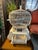 White Vintage Indo-French White Metal Bird Cage With Hand Made Bird Figurines For Sale - Image 8 of 11
