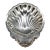 Vintage Silverplate Footed Shell Dish — Scalloped Clam Shell Serving Dish For Sale