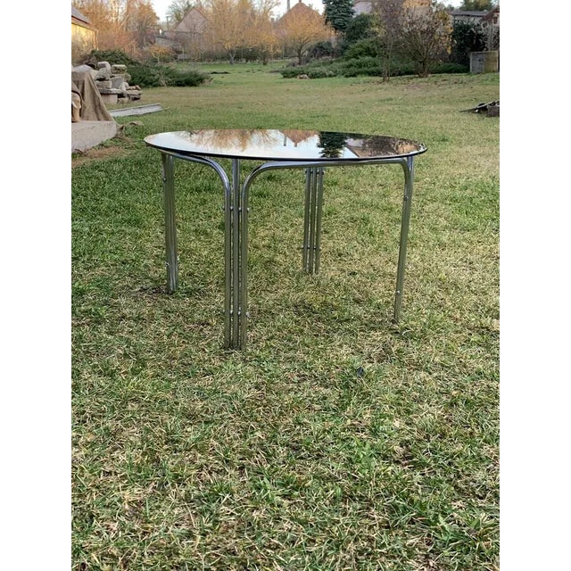 Mid-Century Tubular Chrome Coffee Table, 1960s For Sale - Image 4 of 5