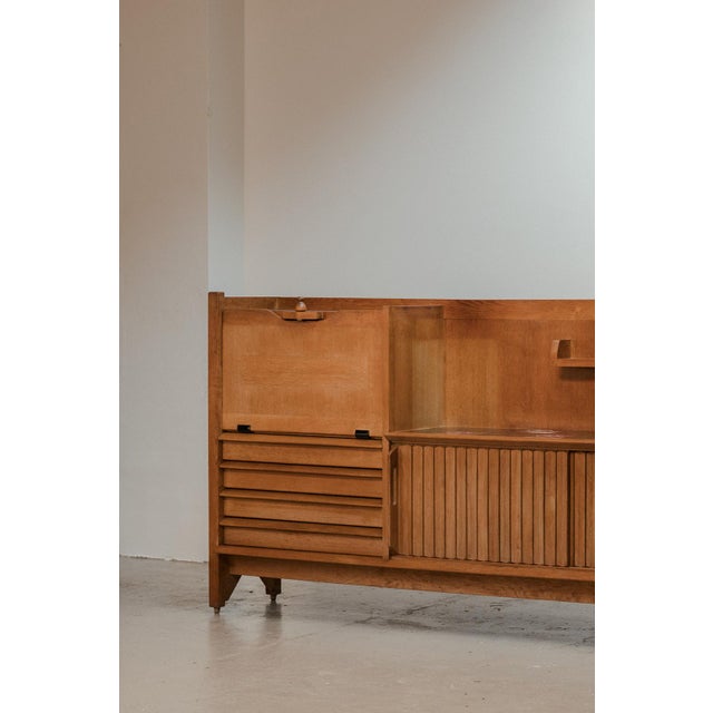 1960s Sideboard by Guillerme et Chambron for Votre Maison, France, 1960s For Sale - Image 5 of 18
