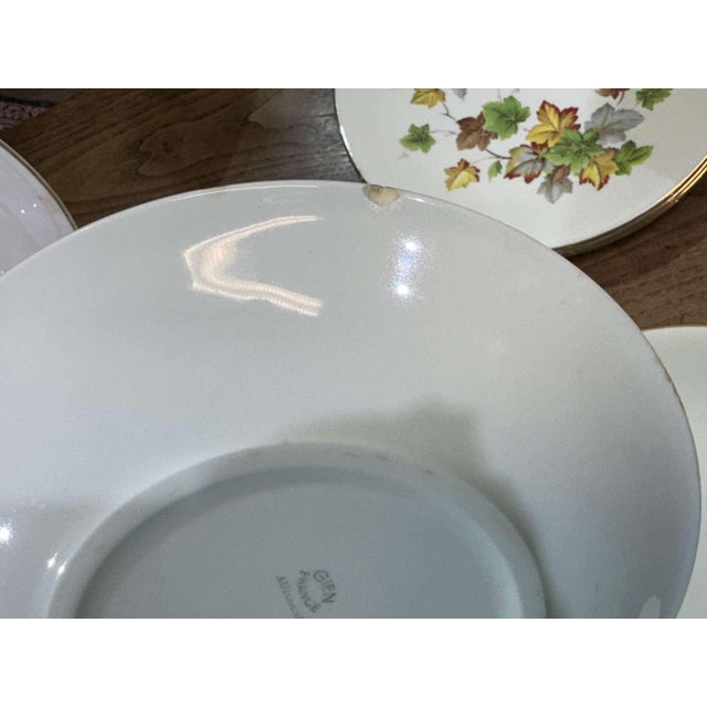 Earthenware Automne Dinner Service from Gien, 1970s, Set of 27 For Sale - Image 9 of 17