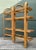 Wood Vintage Arched Rattan Accordion Etagere For Sale - Image 7 of 12