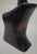 Mid 20th Century African Carved Wood Modernist Sculpture Male and Female Busts - A Pair For Sale - Image 14 of 18