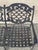 Tuscan Mediterranean Style Cast Aluminum Garden Patio Settee Loveseat Bench For Sale - Image 4 of 9