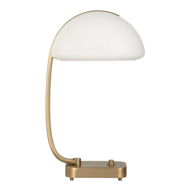 Bend The Rules Brass Desk Lamp For Sale - Image 10 of 12