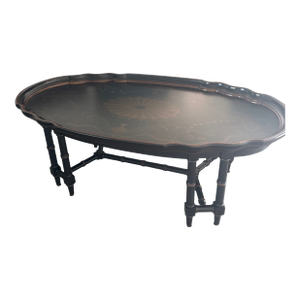 1990s Mainland-Smith 67-601 Pie Crust Tray Table