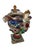 German Majolica Multicolored Urn Circa 1800 For Sale - Image 4 of 8