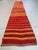 Turkish Distressed Narrow Runner Rug in Wool For Sale - Image 4 of 16