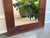 American Antique Handmade Mirror With Flame Mahogany Veneer For Sale - Image 3 of 7