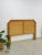 Hollywood Regency Vintage Bamboo Wicker Queen Headboard Coastal Hollywood Regency MCM For Sale - Image 3 of 9
