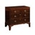 Early 20th Century English Georgian Style Walnut Four-Drawer Chest with Sheraton Style Hardware For Sale - Image 5 of 12