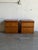 This matching pair of nightstands features a clean block silhouette with deep storage compartments. The streamlined design...