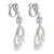 Early 21st Century Boucheron 8.30 Carat Diamond 18k White Gold Drop Earrings, A Pair For Sale - Image 5 of 5