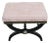 Hollywood Regency Painted Vanity Ottoman Footstool 6124 For Sale