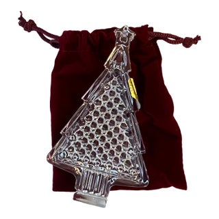 2017 Waterford Crystal Christmas Tree Ornament For Sale