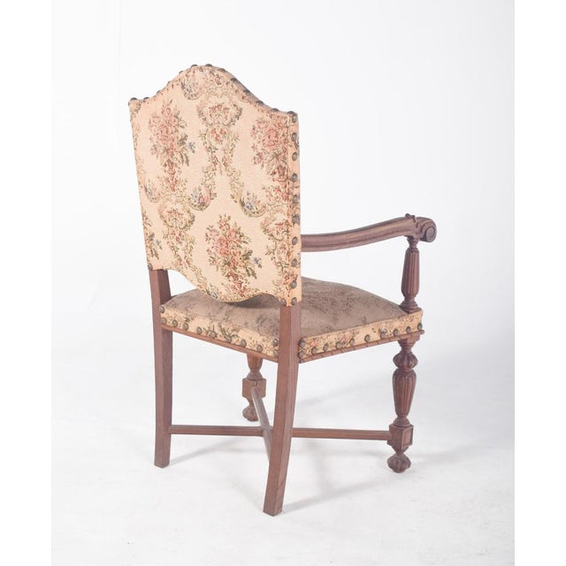 Armchair with Back and Upholstered Seats, 1890s For Sale - Image 6 of 10