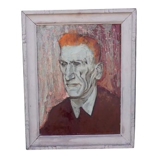 Mid 20th Century Orange Haired Man by Mina Pulsifer For Sale