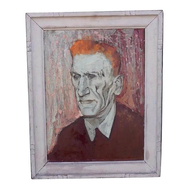 Mid 20th Century Orange Haired Man by Mina Pulsifer For Sale