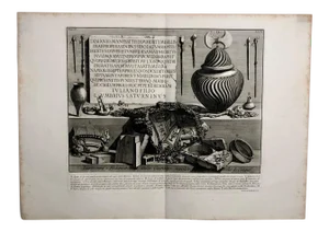 Piranesi Engraving of "Antiquita Romana"