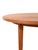 Swedish Extendable Round Teak Table, 1960s For Sale - Image 4 of 8