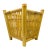 Vintage Rattan & Bamboo Planter/Wastebasket For Sale - Image 13 of 13