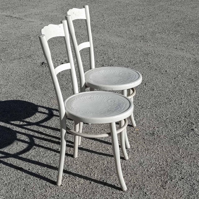 White Chairs, 1930s, Set of 2 For Sale - Image 16 of 18
