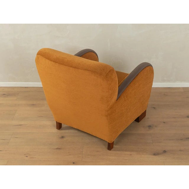 Vintage German Art Deco Lounge Chair, 1930s For Sale - Image 4 of 9