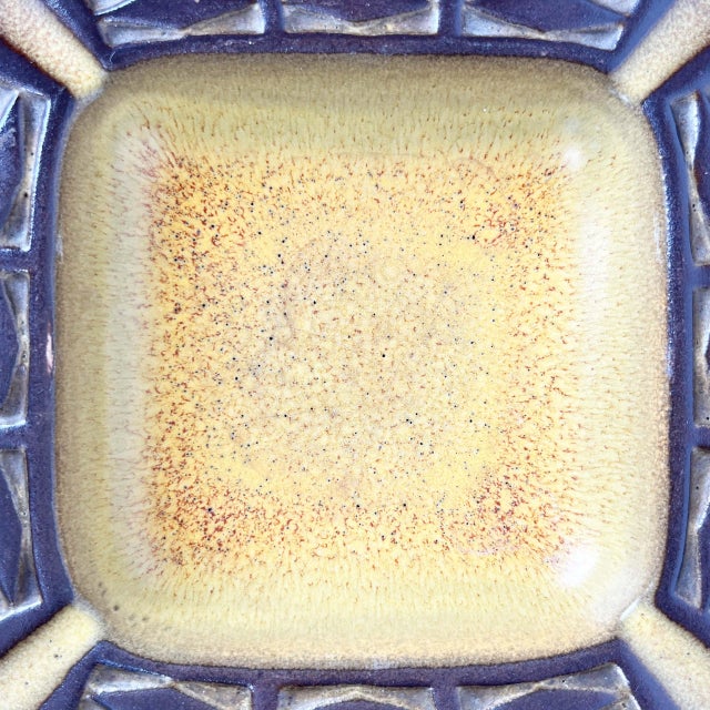 Mid-Century Modern Yellow Danish Studio Pottery Ashtray Bowl from Frank Keramik, 1960s For Sale - Image 12 of 18