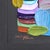 Test Color - Framed Color Drenched Impasto Textural Thick Paint Abstract Painting by Shiri Phillips For Sale In Los Angeles - Image 6 of 9