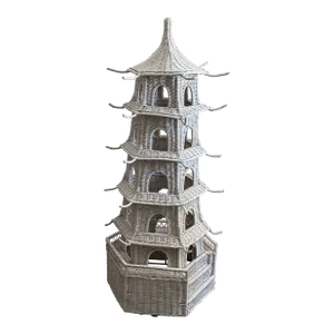 Rattan Pagoda Birdfeeder