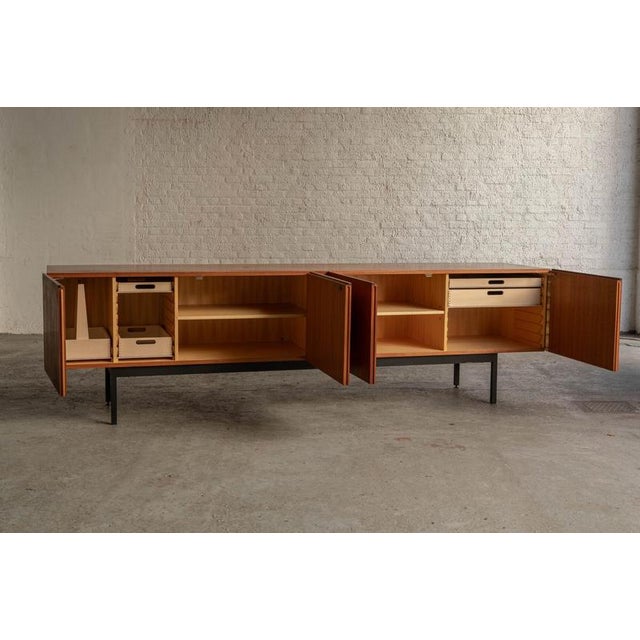 The B40 sideboard was designed by Dieter Waeckerlin and produced by Behr in Germany in the 1950’s. This minimalist piece...