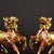 Pair of Vintage Cloisonné Enamel Bronze Qilin Statues Foo Dogs 6.3" For Sale - Image 4 of 9