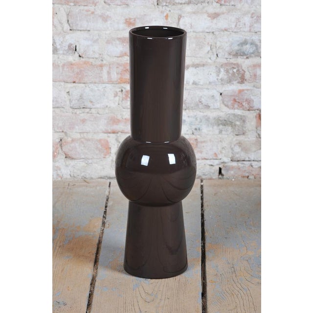 Mid-Century Vase in Ceramic, Czech, 1960s For Sale - Image 4 of 10
